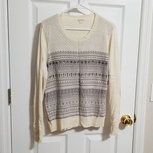 Beautiful cream sweater